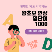 한번만 봐도 기억되는 왕초보연상영단어 1000