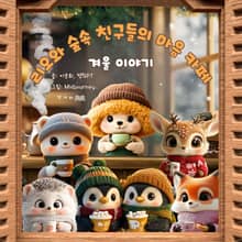리오와 숲속 친구들의 마음 카페: 겨울 이야기