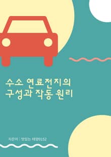 수소 연료전지의 구성과 작동 원리