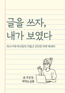 글을 쓰자, 내가 보였다
