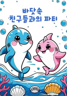 바닷속 친구들과의 파티