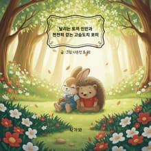 달리는 토끼 민민과 천천히 걷는 고슴도치 포미