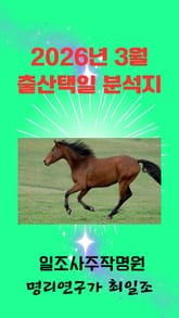 2026년 3월 출산택일 분석지 표지 이미지