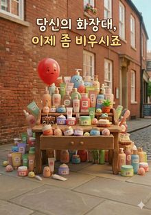 당신의 화장대, 이제 좀 비우시죠