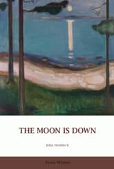 THE MOON IS DOWN 표지 이미지