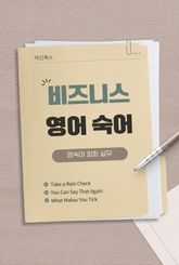 비즈니스 영어 숙어 표지 이미지