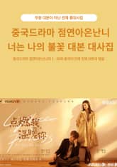 중국드라마 점연아온난니 너는 나의 불꽃 대본 대사집 표지 이미지