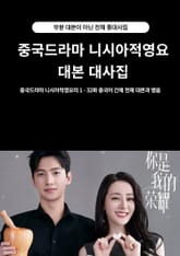 중국드라마 니시아적영요 대본 대사집 표지 이미지