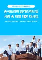 중국드라마 암격리적비밀 서랍 속 비밀 대본 대사집 표지 이미지