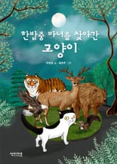 한밤중 마녀를 찾아간 고양이 표지 이미지