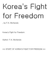 Korea's Fight for Freedom 3.1운동 1919년 3.1운동 1919년 표지 이미지