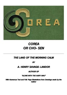 코리아 조선Corea or Cho-sen