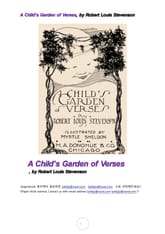 시의 어린이정원.A Child's Garden of Verses 표지 이미지