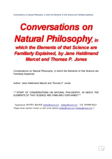 자연철학과 대화.Conversations on Natural Philosophy