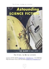 에어리언외계인들 .The Book of The Aliens ,by Murray Leinster 표지 이미지