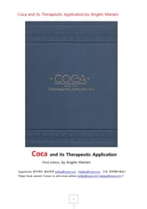 코카인과 그치료제.Coca and its Therapeutic Application,by Angelo Mariani 표지 이미지