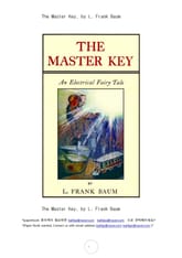 만능열쇠.마스터키The Master Key, by L. Frank Baum 표지 이미지