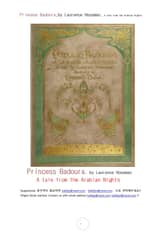 아라비안나이트 바도라공주.Princess Badoura,by Laurence Housman. A tale from the Arabian Nights 표지 이미지