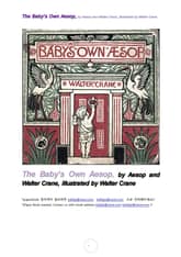 베이비 이솝 이야기 (Baby's Own Aesop, by Aesop and Walter Crane) 표지 이미지