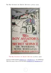 소년비행사의 비밀활동 (The Boy Aviators on Secret Service, by Wilbur Lawton) 표지 이미지