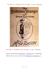 낯선 이방인 만화 (The Book of The Mysterious Stranger, by John T. McCutcheon) 표지 이미지