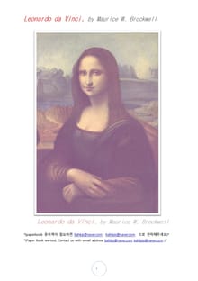 레오나도르 다빈치 (Leonardo da Vinci, by Maurice W. Brockwell)