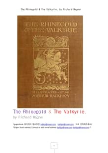 라인골드와 발키리.The Rhinegold & The Valkyrie, by Richard Wagner