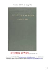 발명품을 만드는 발명가.Inventors at Work, by George Iles 표지 이미지