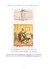 칼델코트의 처음 화보 그림 및 노래책 (R. Caldecott's First Collection of Pictures and Songs by Various) 표지 이미지