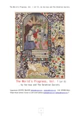 세계문명발달사 1권 (The World's Progress, Vol. I , by The Delphian Society) 표지 이미지