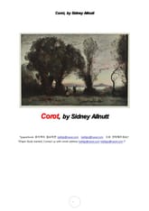카미유 코로 프랑스화가 (Corot, by Sidney Allnut) 표지 이미지
