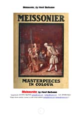 프랑스화가 메소니에 (Meissonier, by Henri Barbusse) 표지 이미지