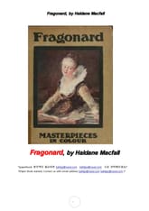 프랑스 풍속화가 프라고나르 (Fragonard, by Haldane Macfall) 표지 이미지