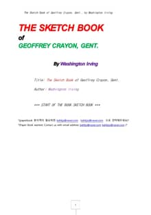 워싱톤 어빙의 스케치북 (The Sketch Book of Geoffrey Crayon, Gent., by Washington Irving)
