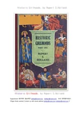 역사적 소녀들임 (Historic Girlhoods, by Rupert S.Holland) 표지 이미지