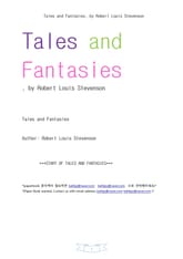 이야기들과 공상 환타지들 (Tales and Fantasies, by Robert Louis Stevenson) 표지 이미지