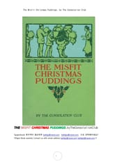 미스피트 이야기 크리스마스 디저트푸딩 (The Misfit Christmas Puddings, by The Consolation Club) 표지 이미지