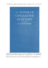 외과 수술 구조책 제4권 부인과 안과 이비인후과 (The Book of A System of Operative Surgery, Volume IV (of 4), by Various) 표지 이미지