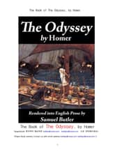 호머의 오디세이 (The Book of The Odyssey, by Homer) 표지 이미지