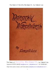 도로시 워드워스 (The Book of Dorothy Wordsworth, by Edmund Lee)
