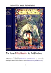 돈키호테의 이야기 (The Story of Don Quixote by Arvid Paulson) 표지 이미지