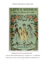 그림이 있는 작은 아씨들 (The Book of Little Women,or Meg, Jo, Beth, and Amy by Louisa M. Alcott) 표지 이미지
