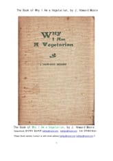 왜 채식주의자인가 (The Book of Why I Am a Vegetarian, by J. Howard Moore) 표지 이미지