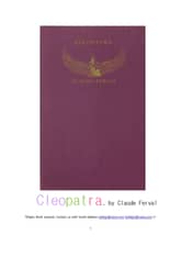 고대 이집트여왕 크레오파트라. The Book of Cleopatra, by Claude Ferval 표지 이미지