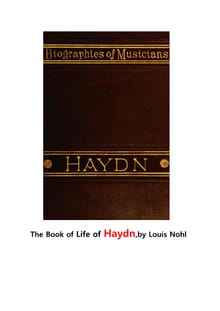 하이든의 인생.The Book of Life of Haydn by Ludwig Nohl