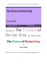 오스카 와일드의 도리안 그레이의 화상.The Book of The Picture of Dorian Gray, by Oscar Wilde 표지 이미지