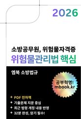 위험물관리법 핵심 표지 이미지