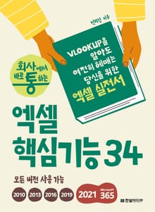 회사에서 바로 통하는 엑셀 핵심기능 34