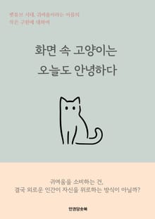 화면 속 고양이는 오늘도 안녕하다