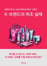 K-브랜드의 위조 실태 표지 이미지
